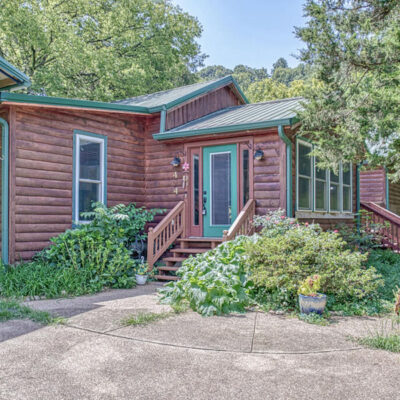 Darling Log-sided Home in Historic Granville!